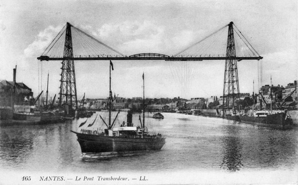 Nantes Le pont transbordeur